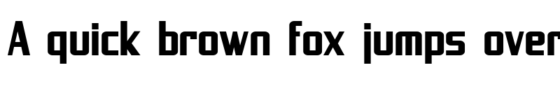 Preview of SF Proverbial Gothic Bold font