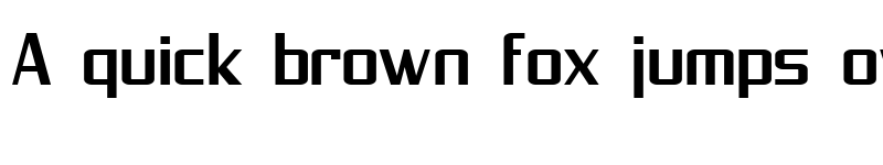 Preview of SF Proverbial Gothic Extended Regular font