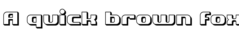 Preview of SF Quartzite Shaded Regular font