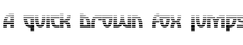 Preview of SF Retroesque FX Regular font