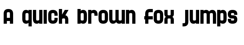 Preview of SF Speedwaystar Bold font