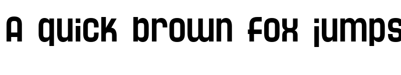 Preview of SF Speedwaystar Regular font