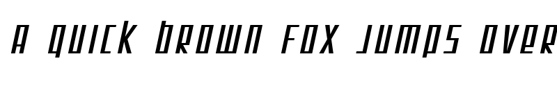 Preview of SF Square Root Oblique font