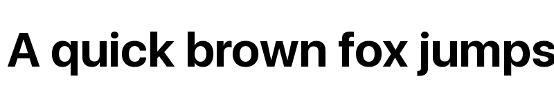 Preview of SF UI Display Bold font