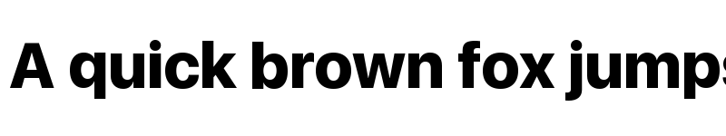 Preview of SF UI Display Heavy font