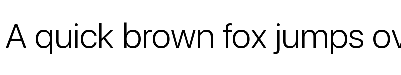 Preview of SF UI Display Light font