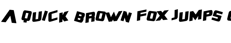 Preview of SF Zero Gravity Condensed Bold Italic font