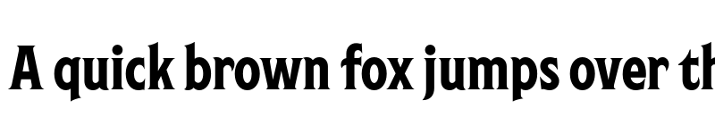 Preview of Shackleton Condensed font