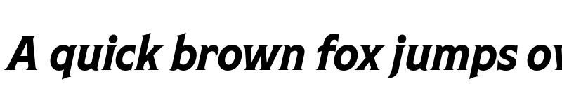 Preview of Shackleton Narrow Italic font