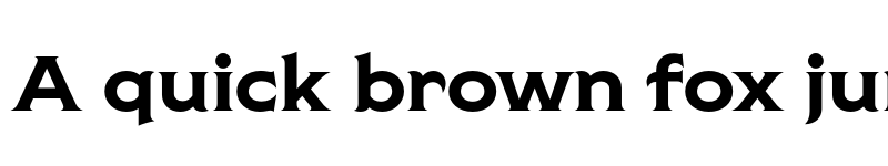 Preview of Shackleton Wide font