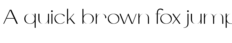 Preview of Shade Sans Regular font