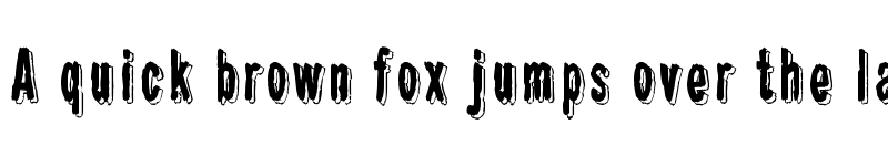 Preview of Shadow Catcher Regular font