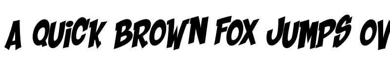 Preview of Shaka Pow Regular font
