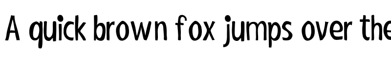 Preview of Shaky Hand Some Comic Regular font