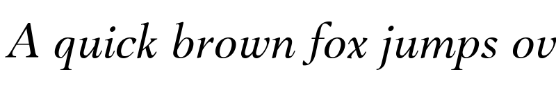 Preview of Shallot Trial Italic font
