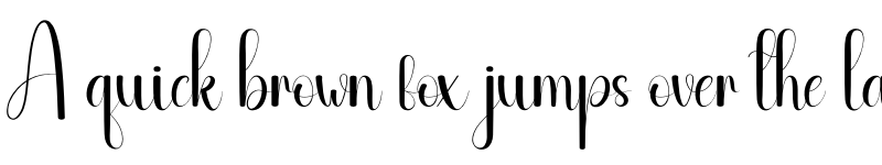 Preview of Shamble Regular font