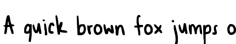 Preview of shannnn Regular font