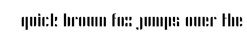 Preview of Shape Bold font