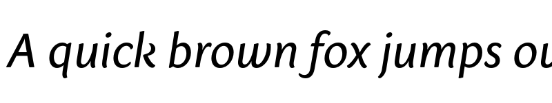 Preview of Sharik Sans Regular Italic font