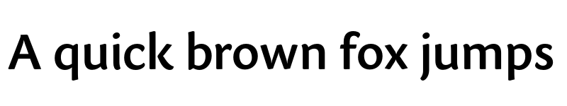 Preview of Sharik Sans SemiBold font