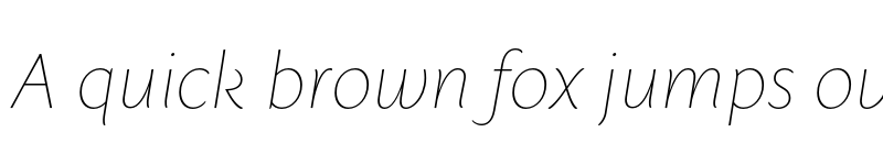 Preview of Sharik Sans Thin Italic font