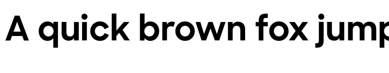 Preview of Sharp Sans Bold font