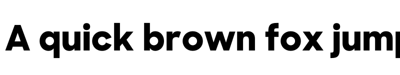 Preview of Sharp Sans KIDS Black font