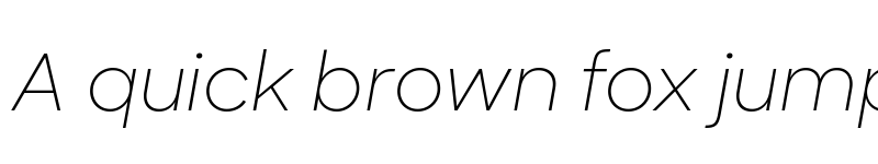Preview of Sharp Sans Light Italic font