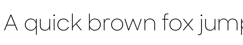 Preview of Sharp Sans Light font