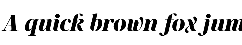 Preview of Sharpe PERSONAL Black Italic font