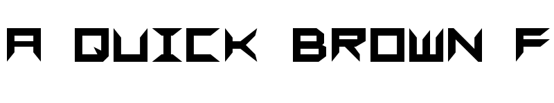 Preview of Sharps GF Regular font