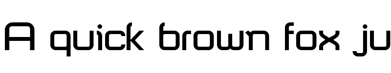 Preview of Shazbot Regular font