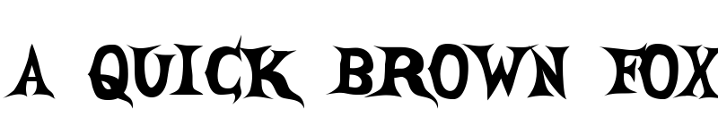 Preview of SheCreature Regular font