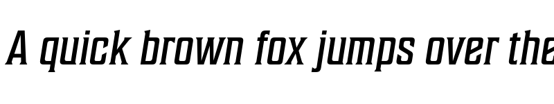 Preview of Sheepman Light Slanted font