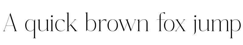 Preview of Shefian Regular font