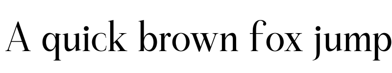 Preview of Sheftira Regular font