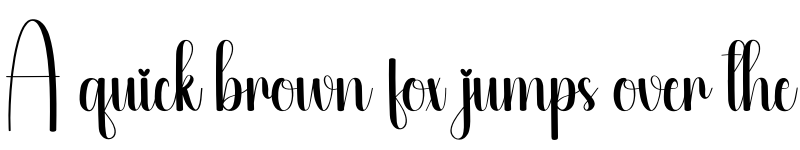 Preview of Shellina Regular font