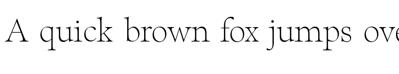 Preview of Sherborne Variable font