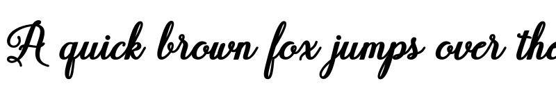 Preview of Shiffany Regular font