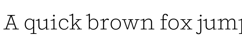 Preview of Shift Light font