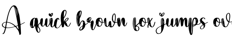 Preview of Shimmy Regular font