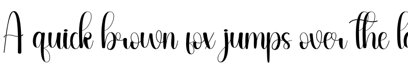 Preview of Shindy Regular font