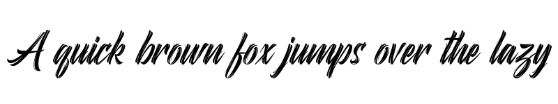 Preview of Shinigami Regular font
