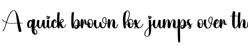 Preview of Shiny Regular font