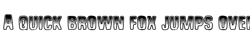 Preview of Shock Shimmy Regular font