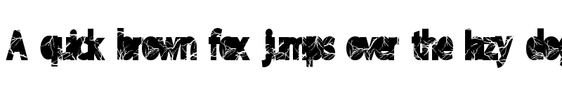 Preview of Shockvetica Regular font