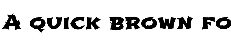 Preview of Shojumaru Regular font