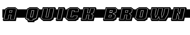 Preview of Shoot to Kill Filled Regular font