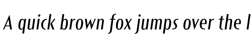 Preview of Short Films Medium It font