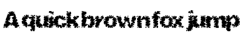 Preview of ShredHard Regular font